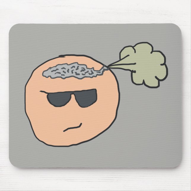 Furz des Gehirns Mousepad (Vorne)