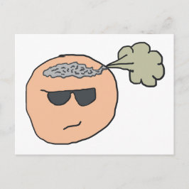 Furz des Gehirns Postkarte