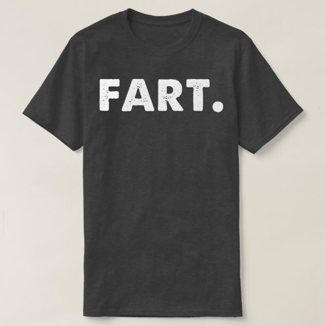 Furz Funny Typografy T-Shirt (Design vorne)