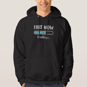 Furz jetzt Laden Familienfreunde Spaß Trendy Posit Hoodie