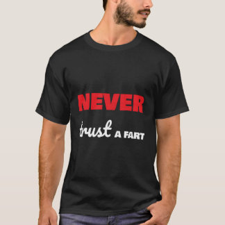 Furz Joke Hoodie Geschenk nie Vertrauen Sie einer T-Shirt