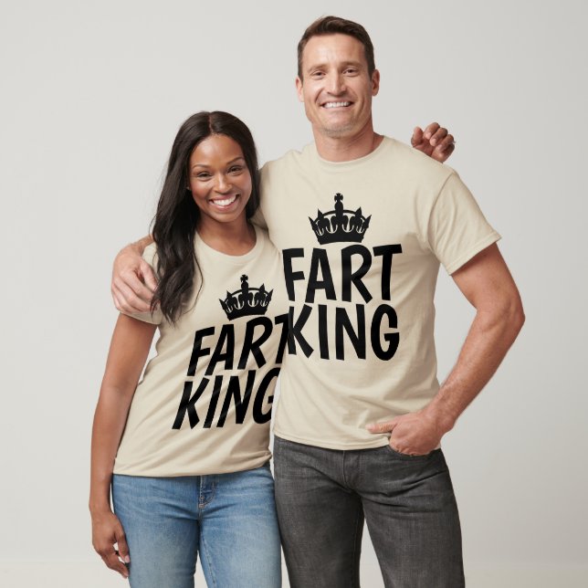 FURZ KING Funny T - Shirt für Vater oder Ehemann (Unisex)