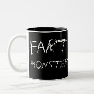 Furz Monster Zweifarbige Tasse
