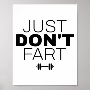 Furz nicht poster