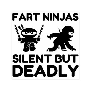 Furz Ninjas still, aber tödlich Permastempel