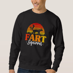 Furz Squirrel Kostüm für einen Skunk Hausbesitzer  Sweatshirt