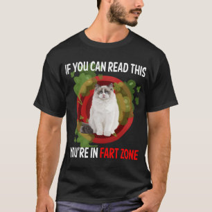 Furz-Zone-Ragdoll-Katze 01 T-Shirt