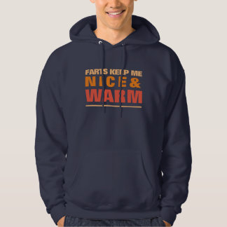 FURZEN BEHIELT MIR WARM FUNNY QUOTE HOODIE