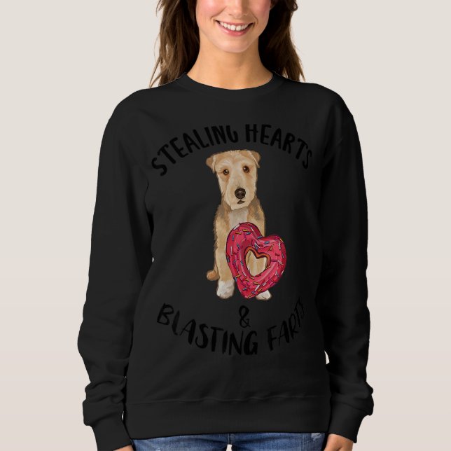 Furzen heilen Klingen Lakeland Terrier Va Sweatshirt (Vorderseite)