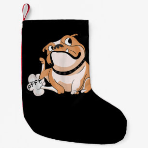 Furzender Pitbull-Liebhaber Lustiger Bulldoggen-Hu Kleiner Weihnachtsstrumpf