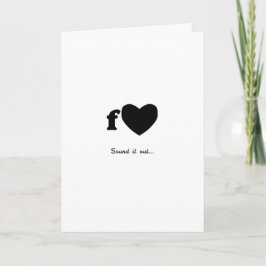 FurzValentine Feiertagskarte