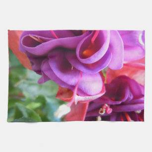 Fuschia Duo Geschirrtuch