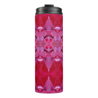 Fuschia Ikat Thermosbecher