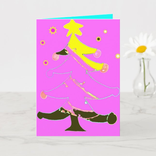 Fuschia Karte (Kleine Pflanze)
