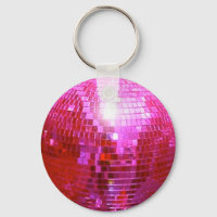 FUSHIA DISCO BALL DANCE PARTY
