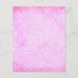 Fushia Pink & White Scrapbook Paper
