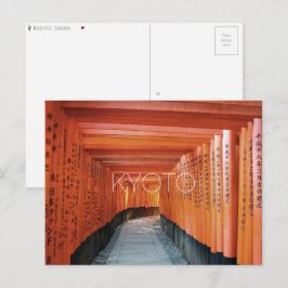 Fushimi Inari, Kyoto, Japan Postkarte