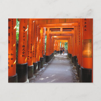 Fushimi Inari Kyoto Japan Postkarte