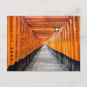 Fushimi Inari Shrine, Kyoto Postkarte