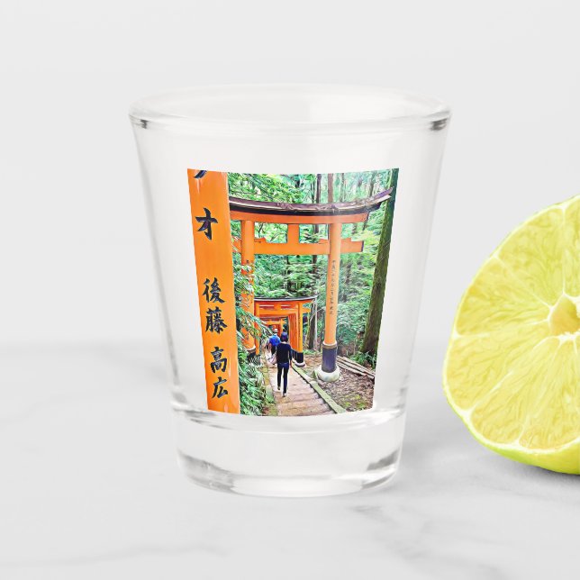 Fushimi Inari Shrine Schnapsglas (Vorderseite)