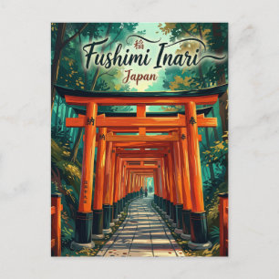 Fushimi Inari-Taisha Japan Postkarte