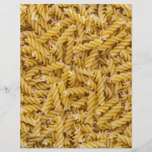 Fusilli pasta macro as background struktur