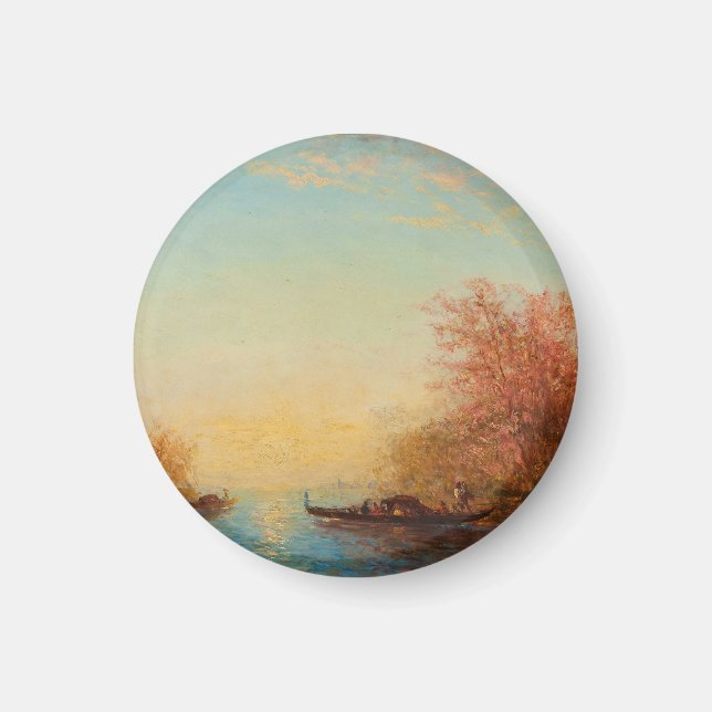 Fusine, Environments de Venise - Félix Ziem Magnet (Vorne)