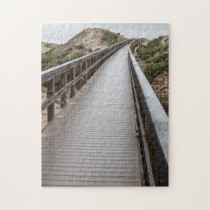 Fuß-Brücke Oso Flaco am See-Staats-Park Puzzle