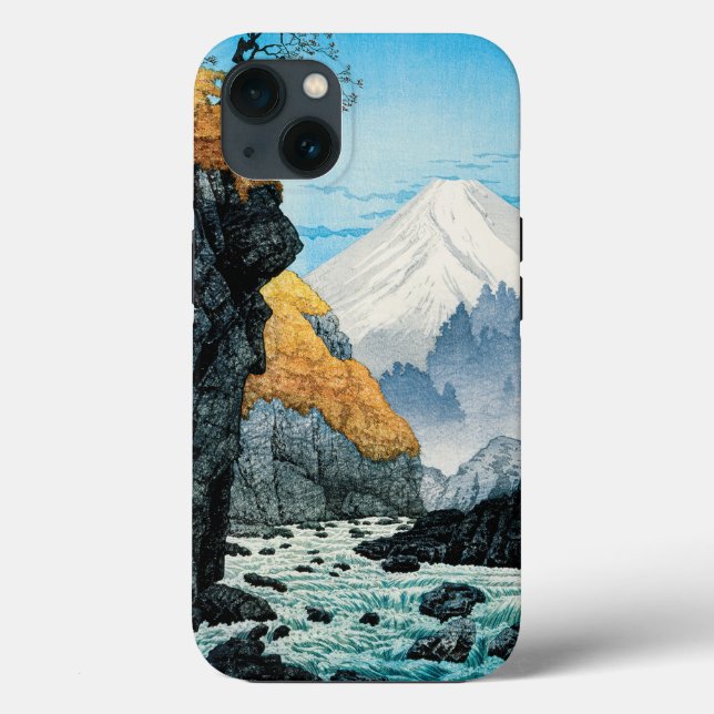 Fuß des Mount Ashitaka (1932) von Hiroaki Takahash Case-Mate iPhone Hülle (Rückseite)