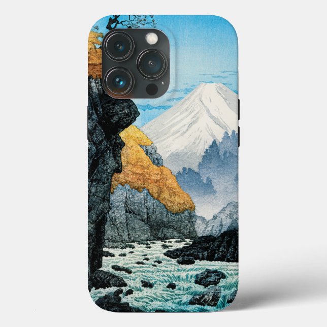 Fuß des Mount Ashitaka (1932) von Hiroaki Takahash Case-Mate iPhone Hülle (Rückseite)