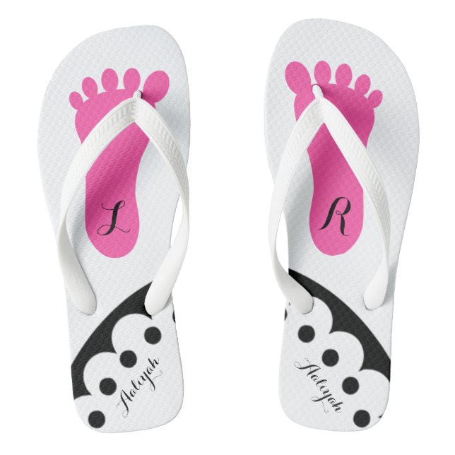 Fuß Flip Flops (Fußbett)