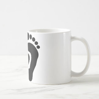 Fuß-Liebe Kaffeetasse