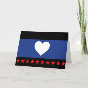 Fuß-Stolz-Flagge Karte