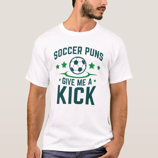 Fußabdrücke geben mir einen Kick T-Shirt (Vorderseite)