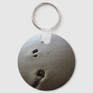 Fußabdrücke Sticker Schlüsselanhänger