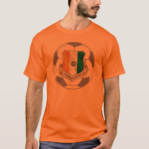 Fußbalemblem-Elfenbeinküste-Fußballgeschenke T-Shirt