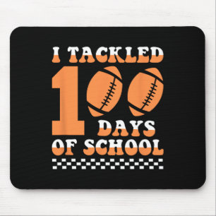 Fußball 100 Tage Schuljunge 100 Tage Scho Mousepad