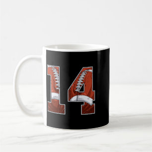 Fußball 14. Geburtstag Junge Fourn 14 Jahre Alt Bd Kaffeetasse