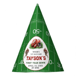 Fußball 1. Geburtstag Party Partyhütchen