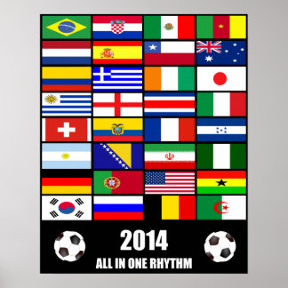 Fußball 2014 poster