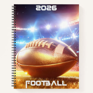 FUSSBALL 2026 NOTIZBUCH