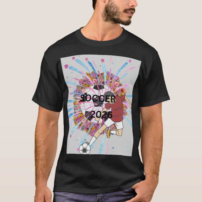 FUSSBALL 2026 T-Shirt (Vorderseite)