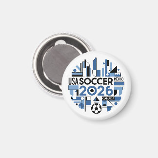 Fußball 2026 USA, Kanada, Mexiko Magnet