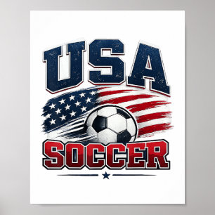 Fußball 2026 USA Poster