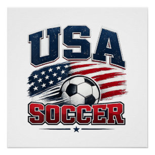 Fußball 2026 USA Poster