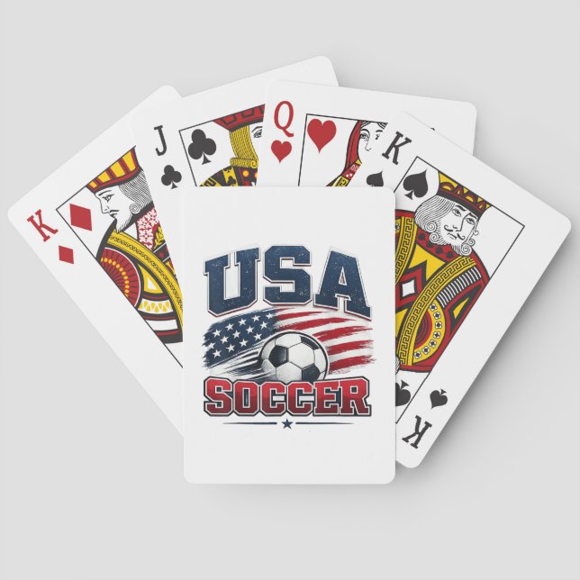 Fußball 2026 USA Spielkarten (Rückseite)