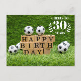Fußball Geburtstag Hintergrund Banner – 210 X 150 Cm, Vinyl, Für Partys & Fotohintergrund