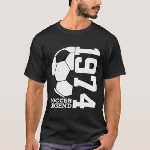 Fußball 49th Soccer Legend 1974 T-Shirt