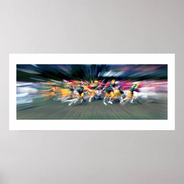 Fußball #4-Poster Poster (Vorne)