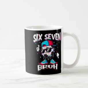 Fußball 67 Meme Six Seven Fußball 67 Jungen Mädche Kaffeetasse